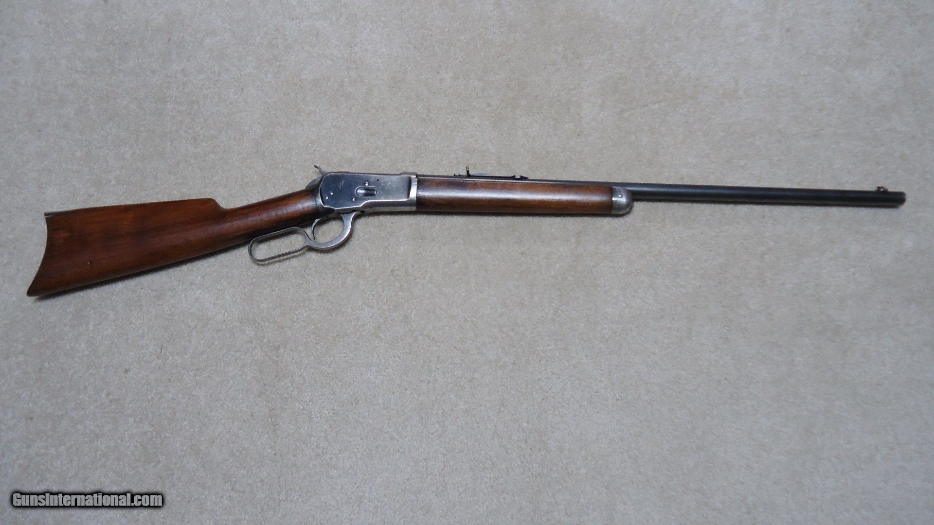 SPECIAL ORDER 1892 .38-40 ROUND NICKEL STEEL BARREL RIFLE