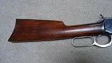 SPECIAL ORDER 1892 .38-40 ROUND NICKEL STEEL BARREL RIFLE WITH HALF MAGAZINE, #493XXX, MADE 1909 - 8 of 21