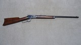 SPECIAL ORDER 1892 .38-40 ROUND NICKEL STEEL BARREL RIFLE WITH HALF MAGAZINE, #493XXX, MADE 1909 - 1 of 21