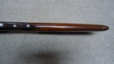 EARLY J. M. MARLIN BALLARD SINGLE SHOT RIFLE IN DESIRABLE AND SCARCE .44-40 CALIBER WITH 30" OCTAGON BARREL - 14 of 21