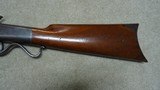 EARLY J. M. MARLIN BALLARD SINGLE SHOT RIFLE IN DESIRABLE AND SCARCE .44-40 CALIBER WITH 30" OCTAGON BARREL - 11 of 21