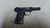 HIGH CONDITION EARLY SAVAGE MODEL 1907 .32 ACP POCKET AUTO PISTOL, #34XXX, MADE 1911 - 1 of 12