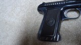 HIGH CONDITION EARLY SAVAGE MODEL 1907 .32 ACP POCKET AUTO PISTOL, #34XXX, MADE 1911 - 10 of 12