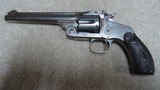 RARE S&W NEW MODEL No. 3 .38-40 SERIES, ONLY 74 MADE AND NUMBERED IN ITS OWN SERIAL RANGE 1-74; THIS IS #5X - 1 of 16