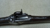 SHARPS  NEW MOD. 1859 .52 CAL. PERC. CIVIL WAR 3-BAND MILITARY RIFLE , U.S. ARMY CONTACT WITH SABER BAYONET LUG - 5 of 23