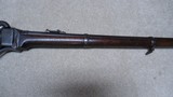SHARPS  NEW MOD. 1859 .52 CAL. PERC. CIVIL WAR 3-BAND MILITARY RIFLE , U.S. ARMY CONTACT WITH SABER BAYONET LUG - 10 of 23