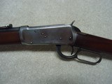 UNUSUAL, SPECIAL ORDER MODEL '94 .30WCF CARBINE, SHOTGUN BUTT, 2/3 MAGAZINE AND NO SADDLE RING, MADE 1925 - 4 of 20