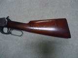 UNUSUAL, SPECIAL ORDER MODEL '94 .30WCF CARBINE, SHOTGUN BUTT, 2/3 MAGAZINE AND NO SADDLE RING, MADE 1925 - 12 of 20