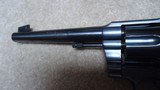 LIMITED PRODUCTION PRE-WAR OFFICERS MODEL HEAVY BARREL IN .32 NEW POLICE (.32 S&W LONG) CALIBER, MADE 1940 - 9 of 15