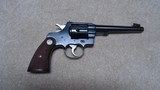 LIMITED PRODUCTION PRE-WAR OFFICERS MODEL HEAVY BARREL IN .32 NEW POLICE (.32 S&W LONG) CALIBER, MADE 1940 - 2 of 15