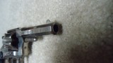VERY FINE CONDITION HOPKINS & ALLEN "X. L. DOUBLE ACTION" .32 CENTER FIRE REVOLVER, MADE BEFORE 1896 - 14 of 14