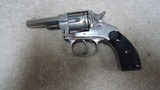 VERY FINE CONDITION HOPKINS & ALLEN "X. L. DOUBLE ACTION" .32 CENTER FIRE REVOLVER, MADE BEFORE 1896 - 2 of 14
