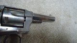 VERY FINE CONDITION HOPKINS & ALLEN "X. L. DOUBLE ACTION" .32 CENTER FIRE REVOLVER, MADE BEFORE 1896 - 13 of 14