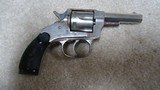 VERY FINE CONDITION HOPKINS & ALLEN "X. L. DOUBLE ACTION" .32 CENTER FIRE REVOLVER, MADE BEFORE 1896 - 1 of 14