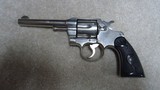 EARLY AND RARE NICKEL FINISH .32-20 CALIBER ARMY SPECIAL REVOLVER WITH 4" BARREL, #350XXX, MADE 1913 - 1 of 14