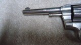 EARLY AND RARE NICKEL FINISH .32-20 CALIBER ARMY SPECIAL REVOLVER WITH 4" BARREL, #350XXX, MADE 1913 - 9 of 14