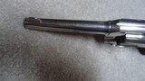 EARLY AND RARE NICKEL FINISH .32-20 CALIBER ARMY SPECIAL REVOLVER WITH 4" BARREL, #350XXX, MADE 1913 - 4 of 14