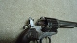 EXTREMELY RARE FACTORY NICKEL FINISHED BISLEY, .45 COLT WITH 7 1/2" BARREL, FACTORY LETTER, #209XXX, MADE 1901 - 15 of 17