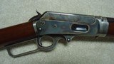 HIGH CONDITION, RARE SPECIAL ORDER MARLIN 1893 TAKEDOWN WITH EXTRA LONG 30" OCT., FULL MAGAZINE, MADE 1906 - 3 of 22