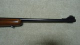 EARLY 2ND. YEAR PRODUCTION RUGER FLAT BOLT MODEL 77 IN RARE .350 REM. MAGNUM CALIBER, #70-20XXX, MADE 1970. - 9 of 21