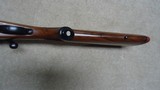 EARLY 2ND. YEAR PRODUCTION RUGER FLAT BOLT MODEL 77 IN RARE .350 REM. MAGNUM CALIBER, #70-20XXX, MADE 1970. - 14 of 21