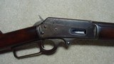 MARLIN 1893 .38-55 ROUND BARREL FULL MAGAZINE RIFLE, #181XXX, MADE 1899 - 3 of 20