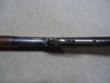 EARLY 1886 .40-82 ROUND BARREL RIFLE,  WITH WINCHESTER LETTER, #22XXX, SHIPPED IN 1888. - 6 of 21