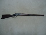 EARLY 1886 .40-82 ROUND BARREL RIFLE,  WITH WINCHESTER LETTER, #22XXX, SHIPPED IN 1888. - 1 of 21
