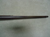 EARLY 1886 .40-82 ROUND BARREL RIFLE,  WITH WINCHESTER LETTER, #22XXX, SHIPPED IN 1888. - 20 of 21