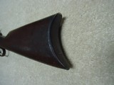 EARLY 1886 .40-82 ROUND BARREL RIFLE,  WITH WINCHESTER LETTER, #22XXX, SHIPPED IN 1888. - 10 of 21