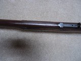 EARLY 1886 .40-82 ROUND BARREL RIFLE,  WITH WINCHESTER LETTER, #22XXX, SHIPPED IN 1888. - 18 of 21