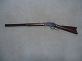EARLY 3RD MODEL 1873 .38-40 OCTAGON RIFLE, #137XXX, MADE 1883. - 2 of 20