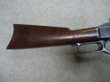 EARLY 3RD MODEL 1873 .38-40 OCTAGON RIFLE, #137XXX, MADE 1883. - 7 of 20