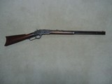 EARLY 3RD MODEL 1873 .38-40 OCTAGON RIFLE, #137XXX, MADE 1883. - 1 of 20