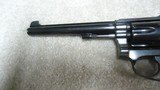 LONG DISCONTINUED MODEL 35-1, 6 INCH BARREL 22/32 KIT GUN, #M36XXX, MADE 1971 - 10 of 15