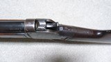 1885 HIGH WALL .22 LONG RIFLE  TWO BAND FIRST MODEL MUSKET WITH FACTORY LETTER, #101XXX, SHIPPED 1911 - 5 of 24