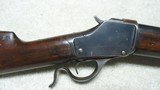 1885 HIGH WALL .22 LONG RIFLE  TWO BAND FIRST MODEL MUSKET WITH FACTORY LETTER, #101XXX, SHIPPED 1911 - 3 of 24