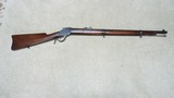 1885 HIGH WALL .22 LONG RIFLE  TWO BAND FIRST MODEL MUSKET WITH FACTORY LETTER, #101XXX, SHIPPED 1911