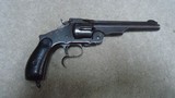  ATTRACTIVE COMMERCIAL S&W THIRD MODEL RUSSIAN REVOLVER, #48XXX, ONLY 13,500 MANUFACTURED 1874-1878 - 1 of 15