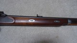 JONATHAN BROWNING MOUNTAIN RIFLE IN RARE .45 CALIBER WITH IRON FURNITURE - 11 of 23