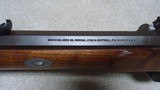 JONATHAN BROWNING MOUNTAIN RIFLE IN RARE .45 CALIBER WITH IRON FURNITURE - 9 of 23