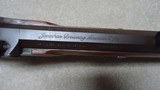 JONATHAN BROWNING MOUNTAIN RIFLE IN RARE .45 CALIBER WITH IRON FURNITURE - 8 of 23
