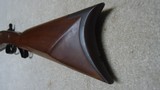 JONATHAN BROWNING MOUNTAIN RIFLE IN RARE .45 CALIBER WITH IRON FURNITURE - 13 of 23