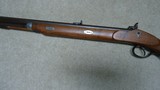 JONATHAN BROWNING MOUNTAIN RIFLE IN RARE .45 CALIBER WITH IRON FURNITURE - 15 of 23