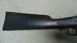 ATTIC/BARN CONDITION CIVIL WAR SHARPS NEW MODEL 1863 UNALTERED .52 CAL. PERCUSSION SADDLE RING CARBINE - 7 of 23