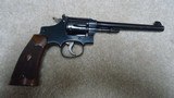 .22/32 HAND EJECTOR, 6" .22 LONG RIFLE REVOLVER, #444XXX, MADE 1923-1927 - 2 of 15
