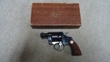 VERY EARLY, FIRST FULL YEAR PRODUCTION AGENT 2" SNUB-NOSE REVOLVER WITH BOX MADE 1956 - 2 of 8