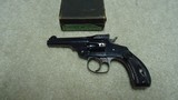 HIGH CONDITION WITH FACTORY BOX .32 DA 5TH MODEL TOP BREAK, 3" BLUE, 5-SHOT  REVOLVER #287XXX, MADE 1909-1910. - 2 of 24