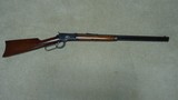 PARTICULARLY FINE CONDITION 1892 OCTAGON RIFLE IN .32-20 CALIBER, #869XXX, MADE 1919 - 1 of 20