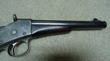 VERY FINE CONDITION REMINGTON 1871 U. S. ARMY .50 CALIBER CENTER FIRE ROLLING BLOCK PISTOL - 9 of 18